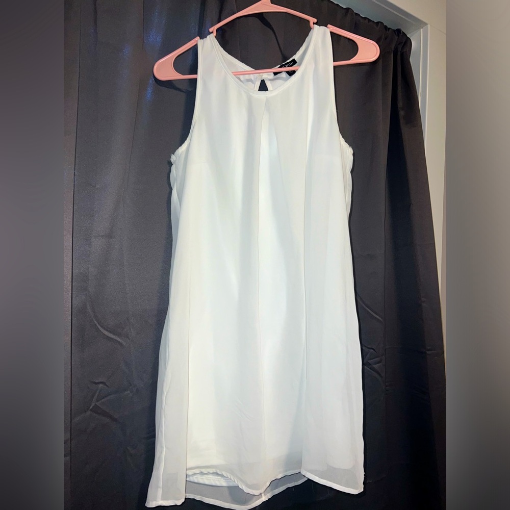 Flowy Boutique White Dress
